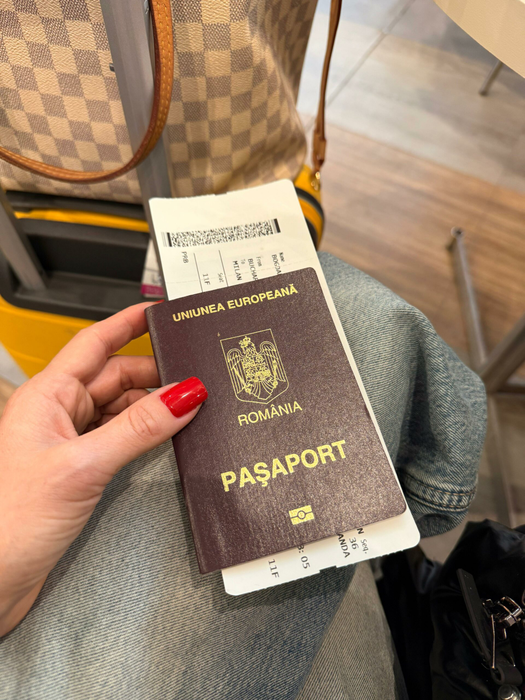 Bogdana Tancau a plecat la Milano, la Michele Morrone. sursă - social media