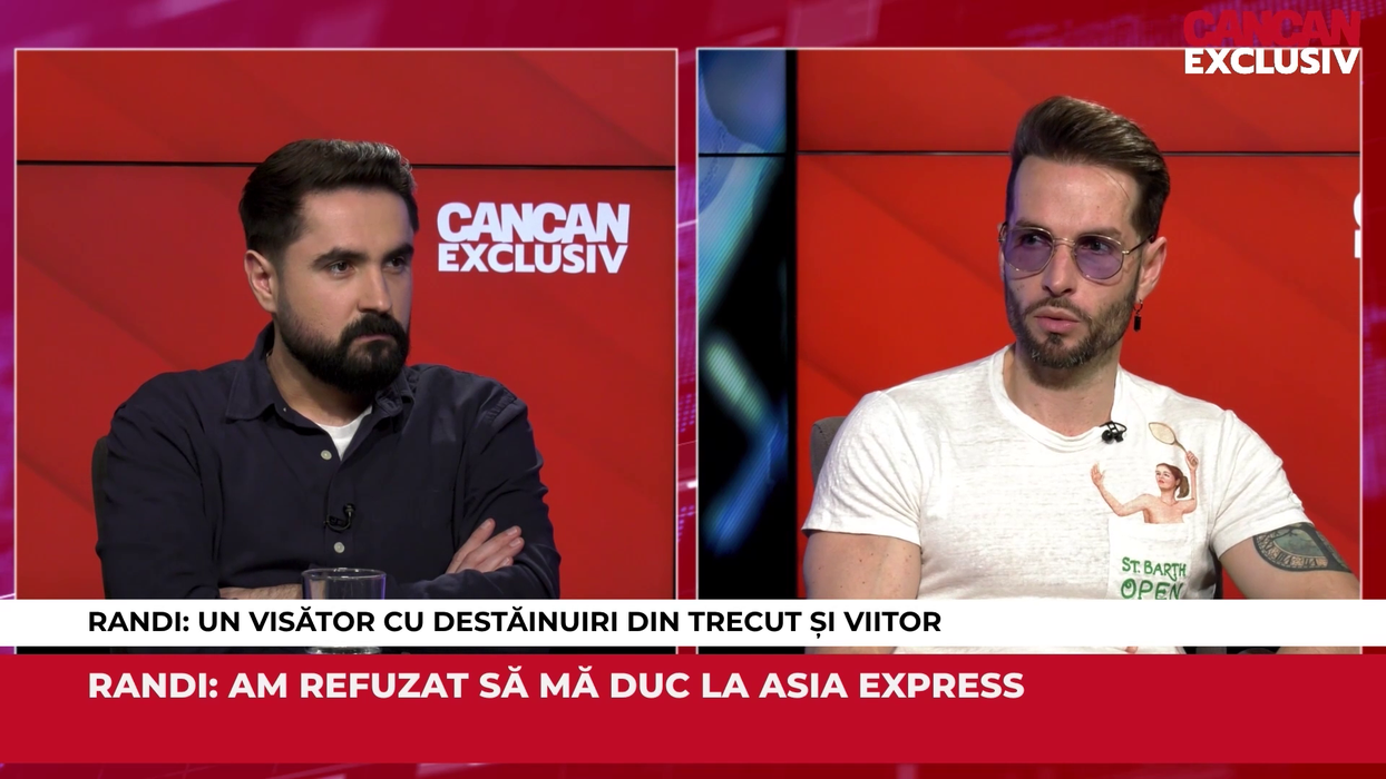 Randi a făcut spectacol în cadrul emisiunii CANCAN EXCLUSIV, difuzată pe canalul de YouTube @Cancanoficial (Foto: captură video)