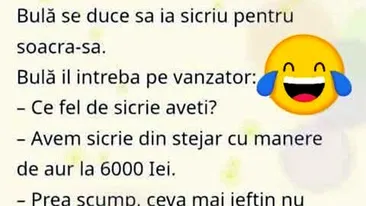 BANC | Bulă se duce să ia sicriu pentru soacră-sa