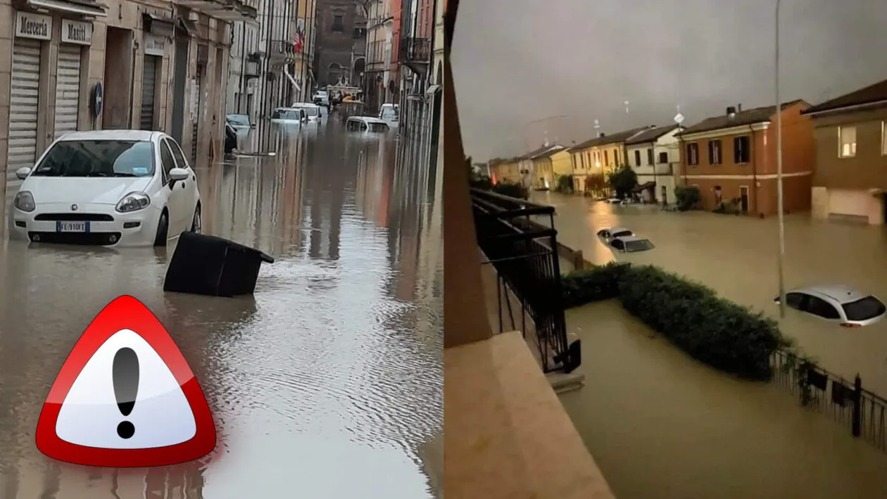 Dezastru în Italia din cauza ciclonului mediteranean! Două persoane au murit în inundații, autoritățile au anunțat cod roșu de alertă