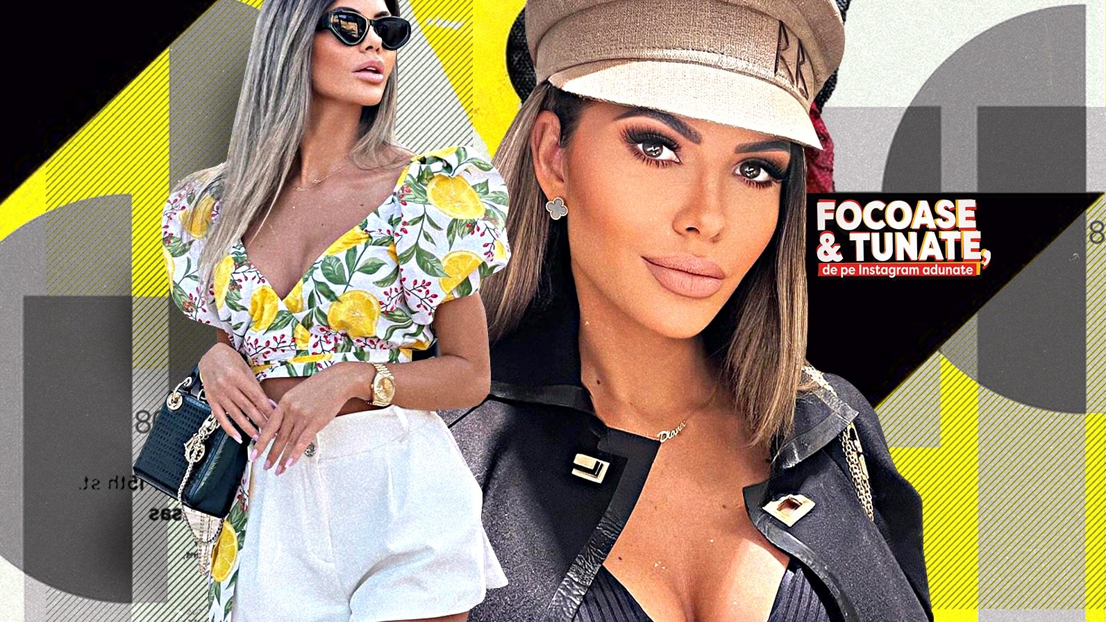Are forme apetisante și știe să-și atragă simptatie! Diana e îmbrăcată toată-n brand și aparent nu pierde niciun trend!