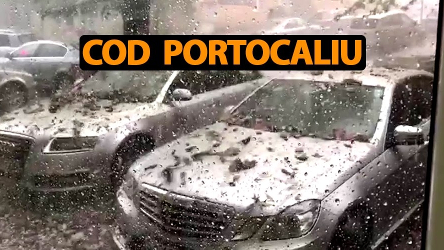 ANM, cod portocaliu emis în urmă cu câteva minute. Fenomene meteo periculoase în toată România