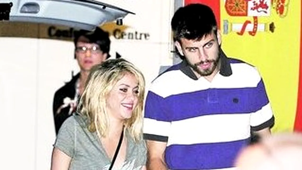 Shakira il pregateste pe Pique la Euro 2012. I-a facut incalzirea inainte de meci