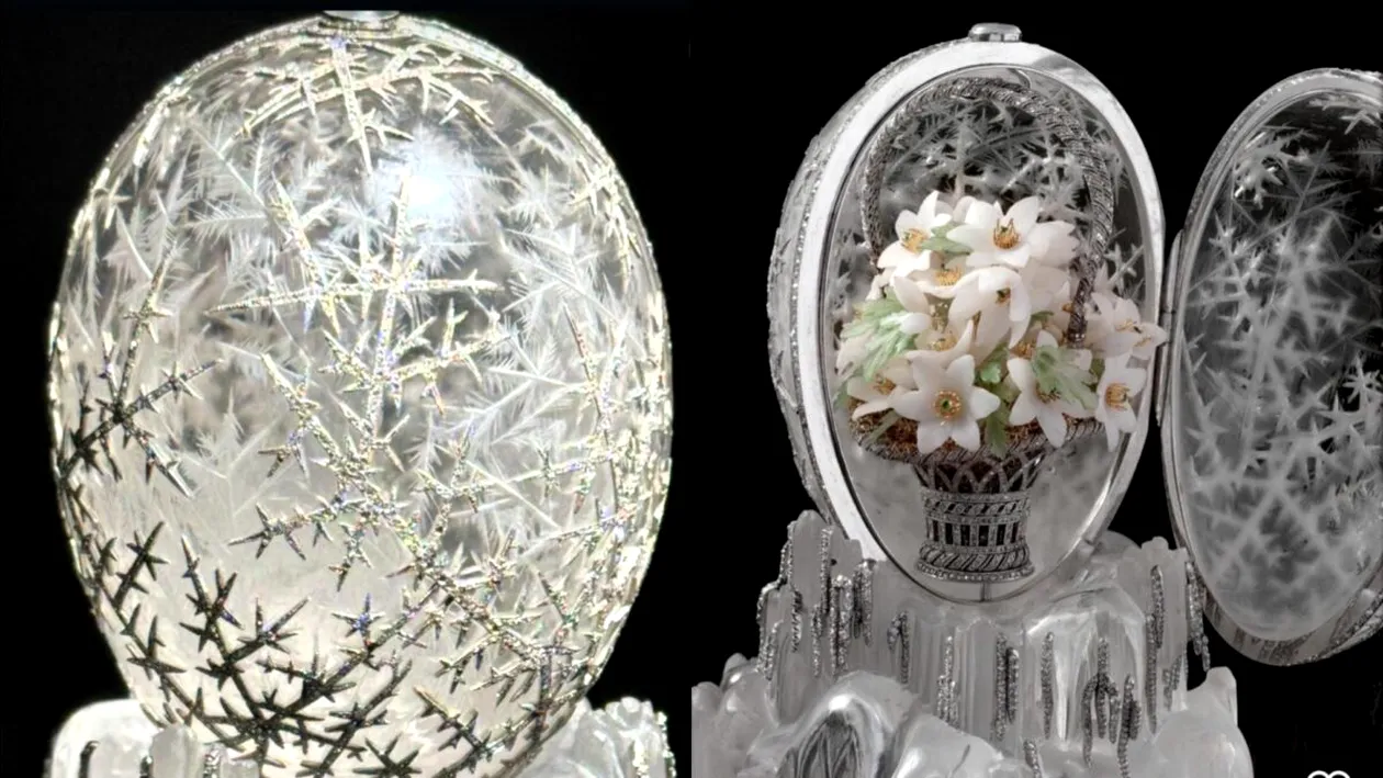 Șoc la licitație! Suma fabuloasă care s-a plătit pentru un ou Fabergé cu 4.5000 de diamante