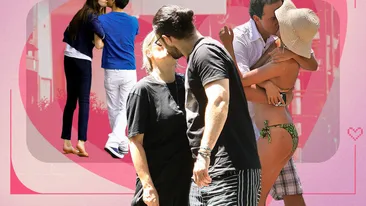 Cupidon lovește cu Top 50 pupăcioșii showbiz-ului! Gina Pistol și Smiley i-au întrecut pe Bodi și Ema Uta! Atenție, imagini interzise celor...singuri!