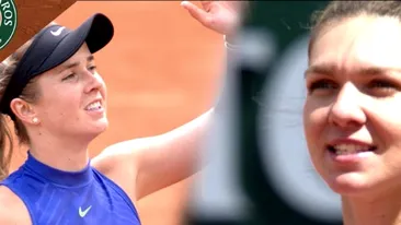 Simona Halep - Elina Svitolina, din semifinalele de la Wimbledon, se joacă joi de la 15:00
