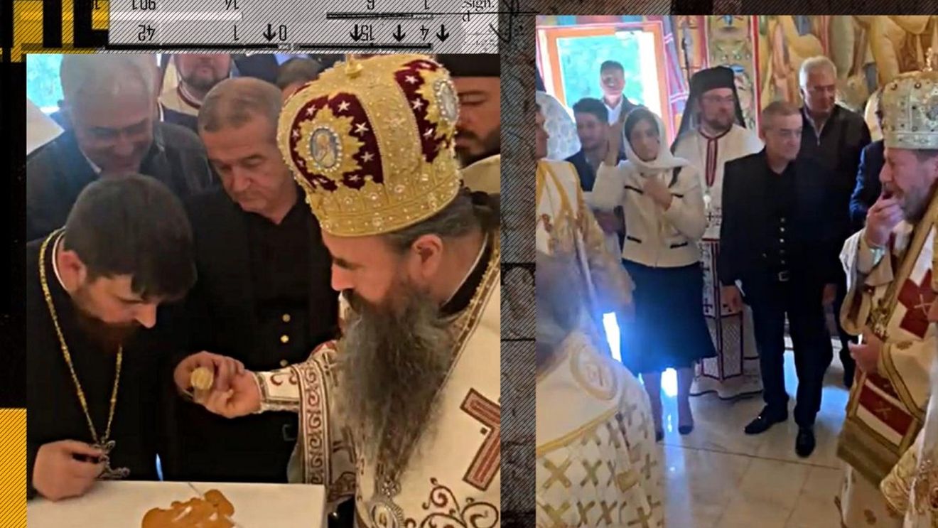 Gigi Becali a adus în România moaște de la muntele Athos!