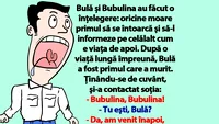 Cel mai tare banc cu Bulă | Fac amor la micul-dejun și apoi mă opresc la terenul de golf