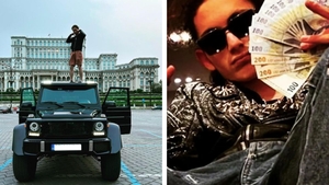 Imagini șocante cu Vlad Pascu, șoferul drogat care a ucis 2 tineri. Cum s-a filmat tânărul de 19 ani, înainte de tragedie: "Banii ăștia îi fac doar într-o lună"