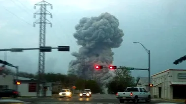 Explozia de la fabrica de îngrăşăminte din Texas a provocat un cutremur! Ce magnitudine a avut