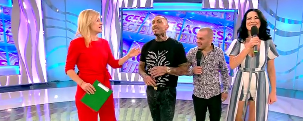 Simona Gherghe, la un pas să fie accidentată din vina lui Alex Velea. Ce s-a întâmplat în platoul de la “Acces Direct”