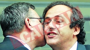 Mircea Sandu vine de mana cu Platini la Basescu!