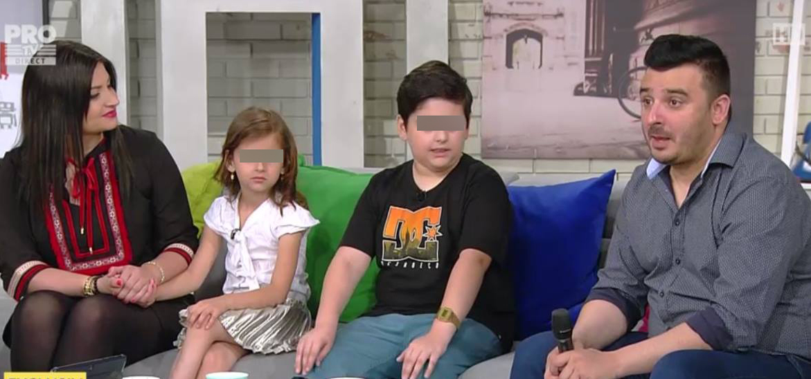 Liviu Guţă a fost prezent alături de familia sa într-o emisiune TV şi toată lumea a fost uimită când a văzut-o pe Iulina, soţia manelistului