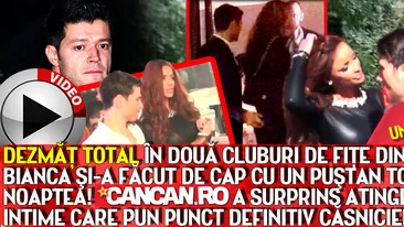 Bianca si-a facut de cap cu un pustan toata noaptea! Atingerile intime care pun punct definitiv casniciei cu Victor Slav