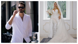 Mesajul subliminal transmis de George Burcea în ziua nunții Andreei Bălan cu Victor Cornea: ”Comedie!”