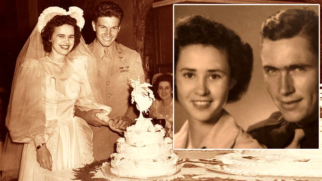 Pe 22 septembrie 1943, cuplul din imagine a făcut nunta, dar, după doar 6 săptămâni, mirele a dispărut. După 68 de ani, soția lui a aflat adevărul
