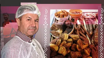 El este olteanul care prepară cârnații ca acum 100 de ani!