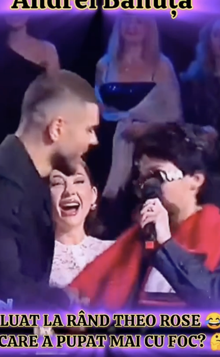 Theo Rose a făcut show de Revelion, momentele au devenit virale