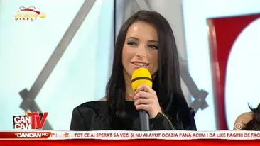 Are sau nu are lenjerie intima? Bijou a facut spectacol in platoul emisiunii CanCan TV si a aratat tot