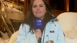 Imagini virale: o jurnalistă a intrat beată în direct în timpul transmisiunii de la Jocurile Olimpice. „Nu e nimic rău în asta”