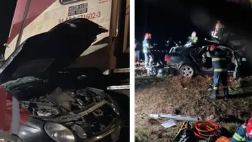 Tragedie în Iași! O femeie a murit pe loc, iar doi bărbați au fost grav răniți după ce mașina lor a fost spulberată de tren