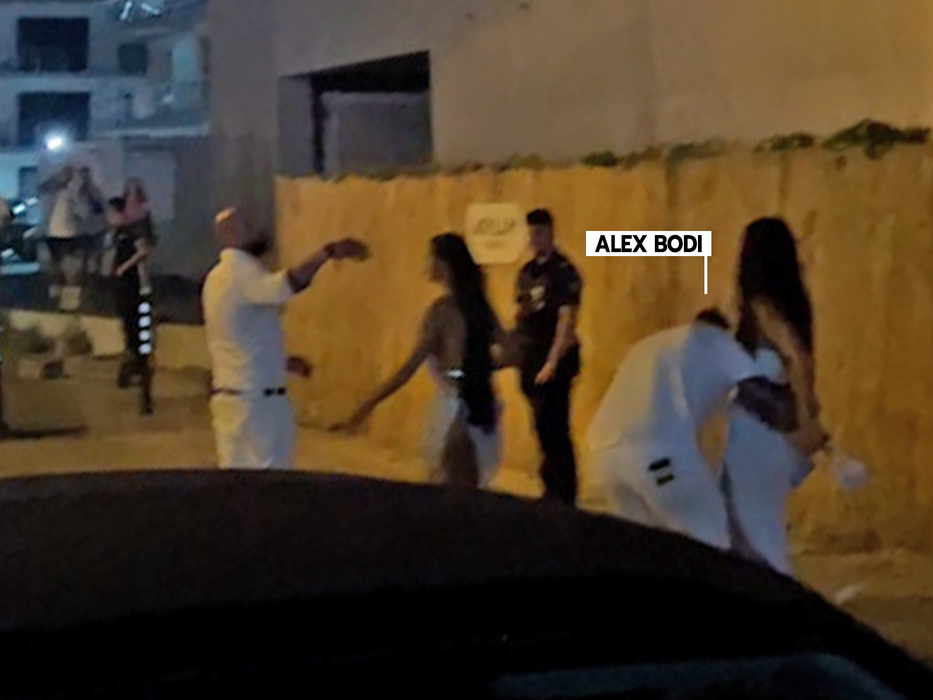 Alex Bodi a "anturat" o brunetă la LOFT Mamaia