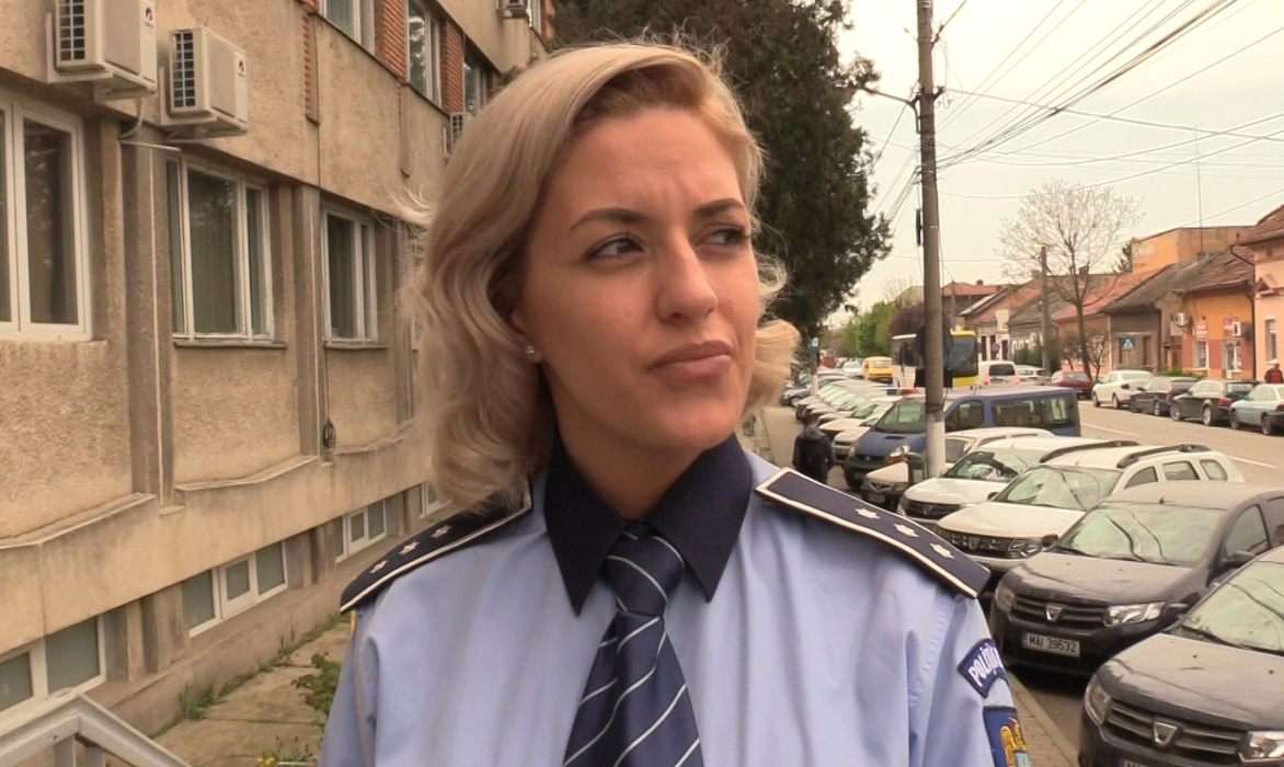 Lorena Radu, purtătorul de cuvânt al IPJ Arad