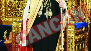 P.F. Daniel participa, dar nu oficiaza slujba de Inviere