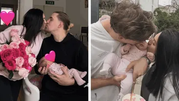 Larisa Iordache și Cristian Chiriță își botează fiica într-o zi extrem de SPECIALĂ pentru ei. Locația este de vis, dar și de... răcorire!