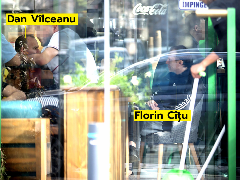 Florin Cîțu și Dan Vîlceanu și-au dat întâlnire la B4 / (Sursa: CANCAN.RO)