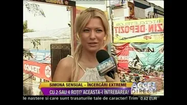 Simona Sensual nu mai vrea sa auda de masini