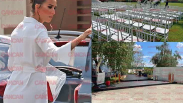 Detaliul care îi va întâmpina pe toți invitații la nunta lui Pepe cu Yasmine. Simbolul care apare pe fiecare masă. FOTO