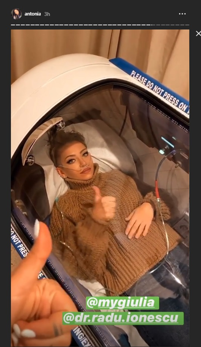 Giulia Anghelescu i-a arătat un semn obscen Antoniei în timp ce erau într-un spital, iar momentele au fost filmate! Cum a recționat iubita lui Alex Velea