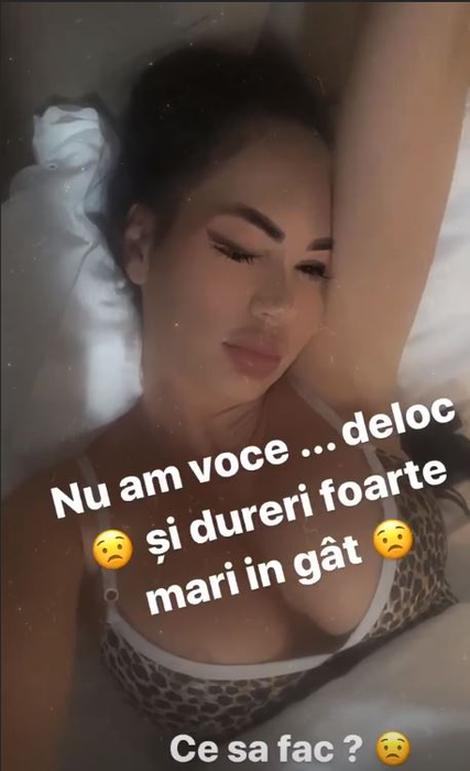 Bianca Pop și-a arătat zonele intime într-un live pe Instagram. Internauții au jignit-o