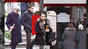 Imagini sfâşietoare! Oana Roman îşi conduce mama pe ultimul drum! Mioara Roman, înmormântată azi