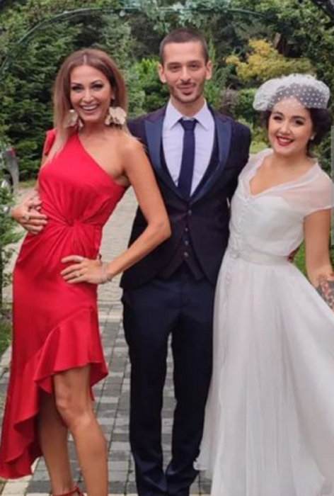 Anca Țurcașiu alături de Radu și Andreea/ Sursă foto: Instagram