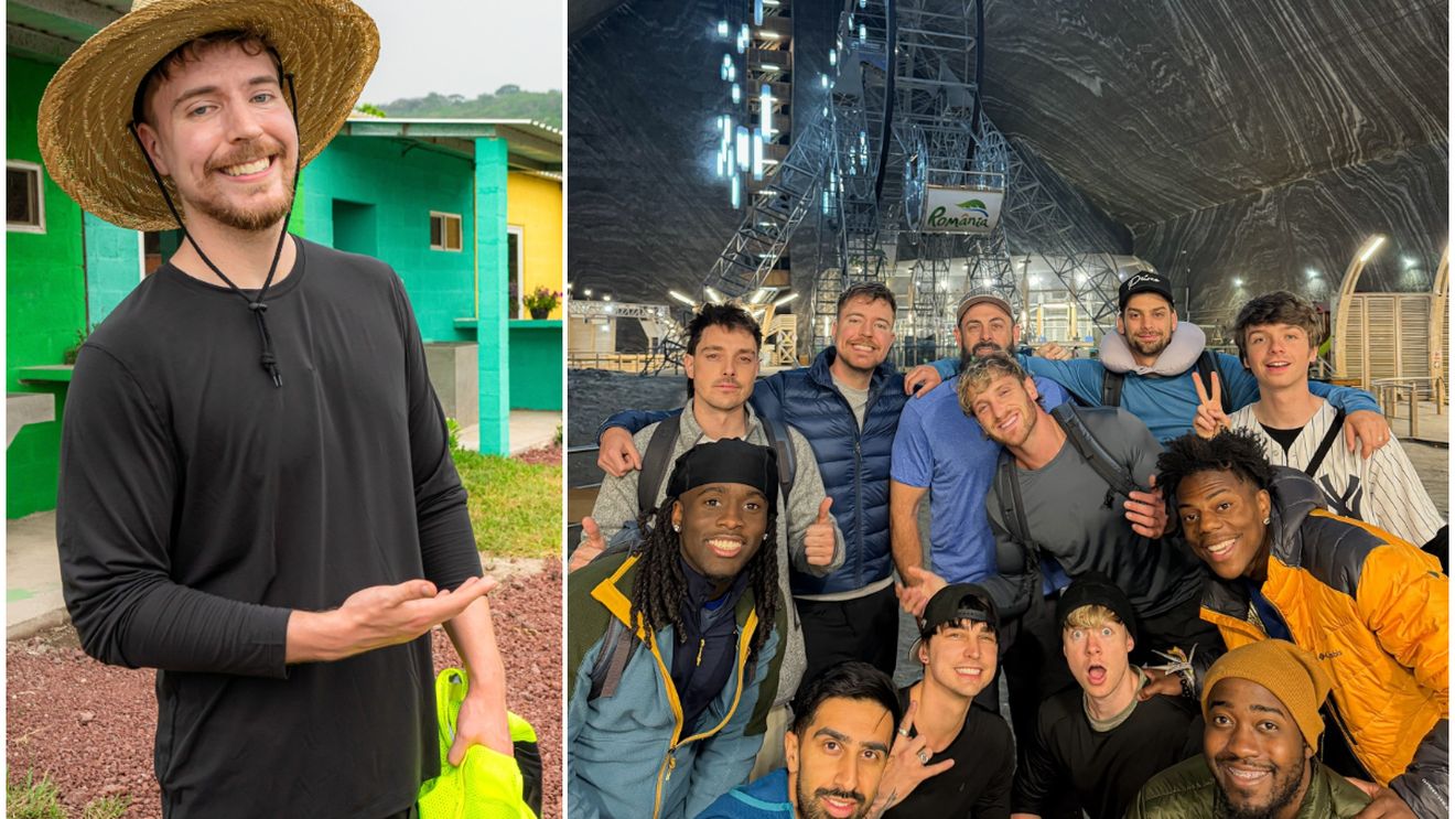 Suma colosală plătită de Mr Beast pentru a sta 7 zile în Salina Turda. Primăria a strâns o avere în 7 zile