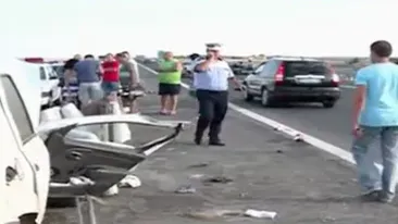 Grav accident de circulatie intre Ovidiu si Constanta. Sase persoane transportate la spital. Trei sunt in stare grava