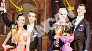 Rares Cojoc, iubitul Andreei Popescu, si Alina, sora lui Mihai Petre, sunt rivali in ring! Impart premiile la competitiile mondiale de dans