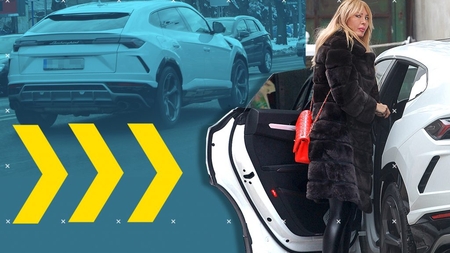 Sexy-patroneasa Medlife e de neoprit! A schimbat Bentley-ul de un sfert de milion cu un Lamborghini Urus de 350.000 €!