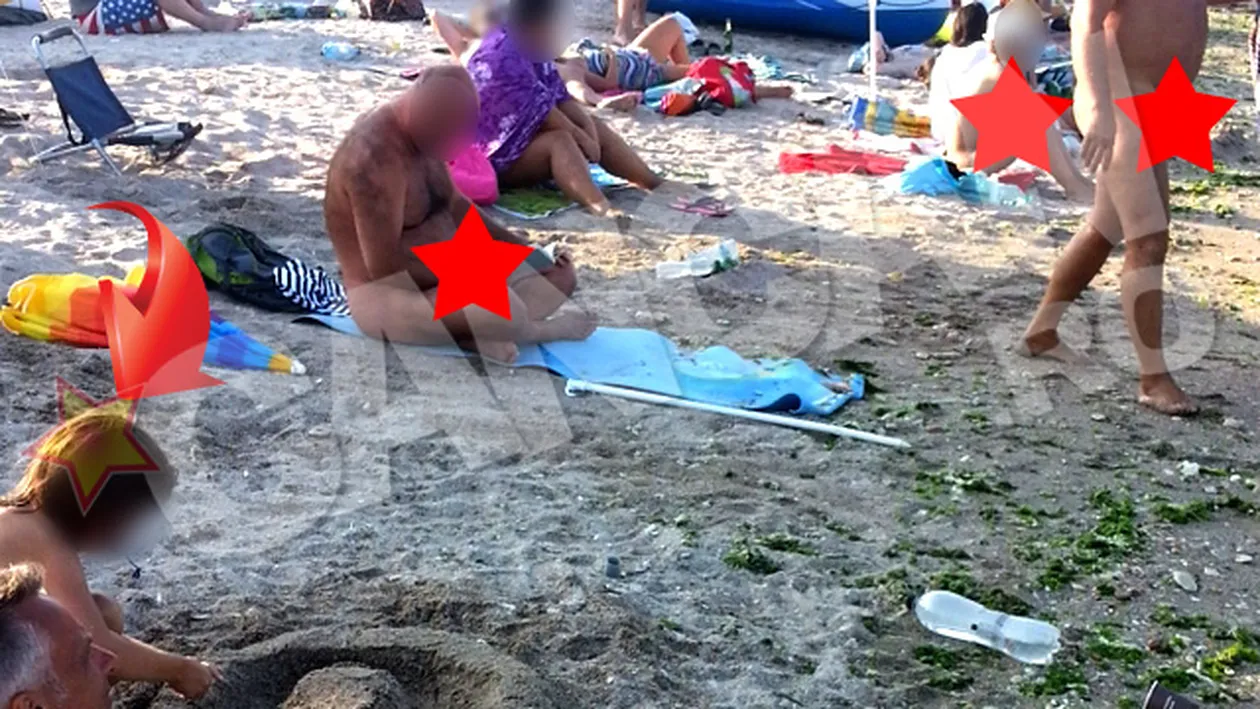 Fara jena si fara chiloti in fata copiilor, la plaja! Vezi ce efecte teribile are asupra celor mici nudismul!