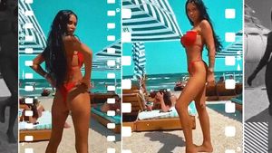 Daniela Crudu, dans erotic pe plaja din Mamaia! Imagini interzise cardiacilor cu fosta asistentă TV