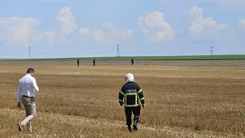 Se caută resturile dronei doborâte de avionul F-16. Anunțul făcut de Nicușor Dan