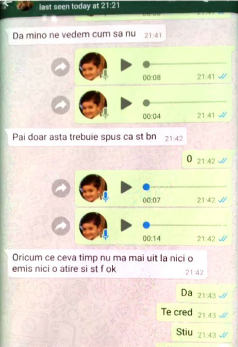 Ce a vorbit Minodora cu Denisa, cu puţin timp în urmă. Acestea sunt mesajele schimbate de ele. Cum se simte Manelista!