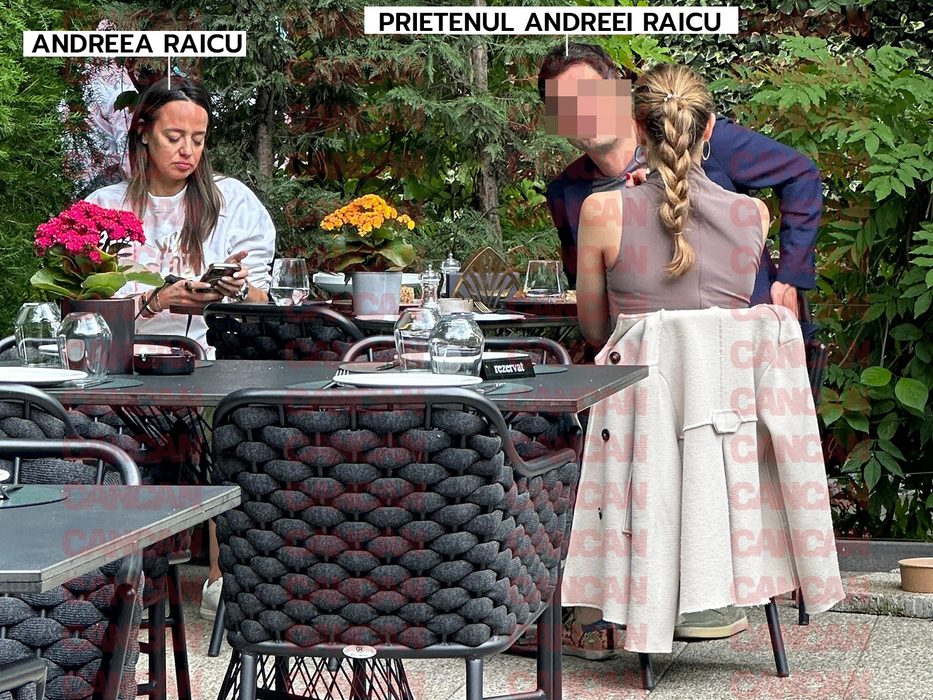 Andreea Raicu, întâlnire cu prietenii în oraș