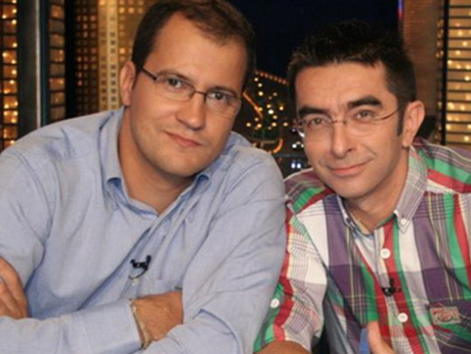 Şerban Huidu şi Mihai Găinuşă au realizat, în trecut, împreună, emisiunea "Cronica Cârcotaşilor"
