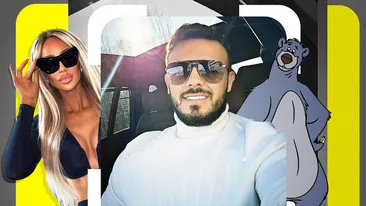 Ursulețul Baloo a luat-o razna, nici Bianca Drăgușanu nu-l mai recunoaște! Ce-ai făcut, Găbiță?!