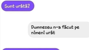 BANCUL ZILEI | "Sunt urâtă?"