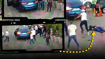 S-au împușcat în fața unui club celebru din Mamaia + A trecut cu BMW-ul peste capul unuia dintre scandalagii