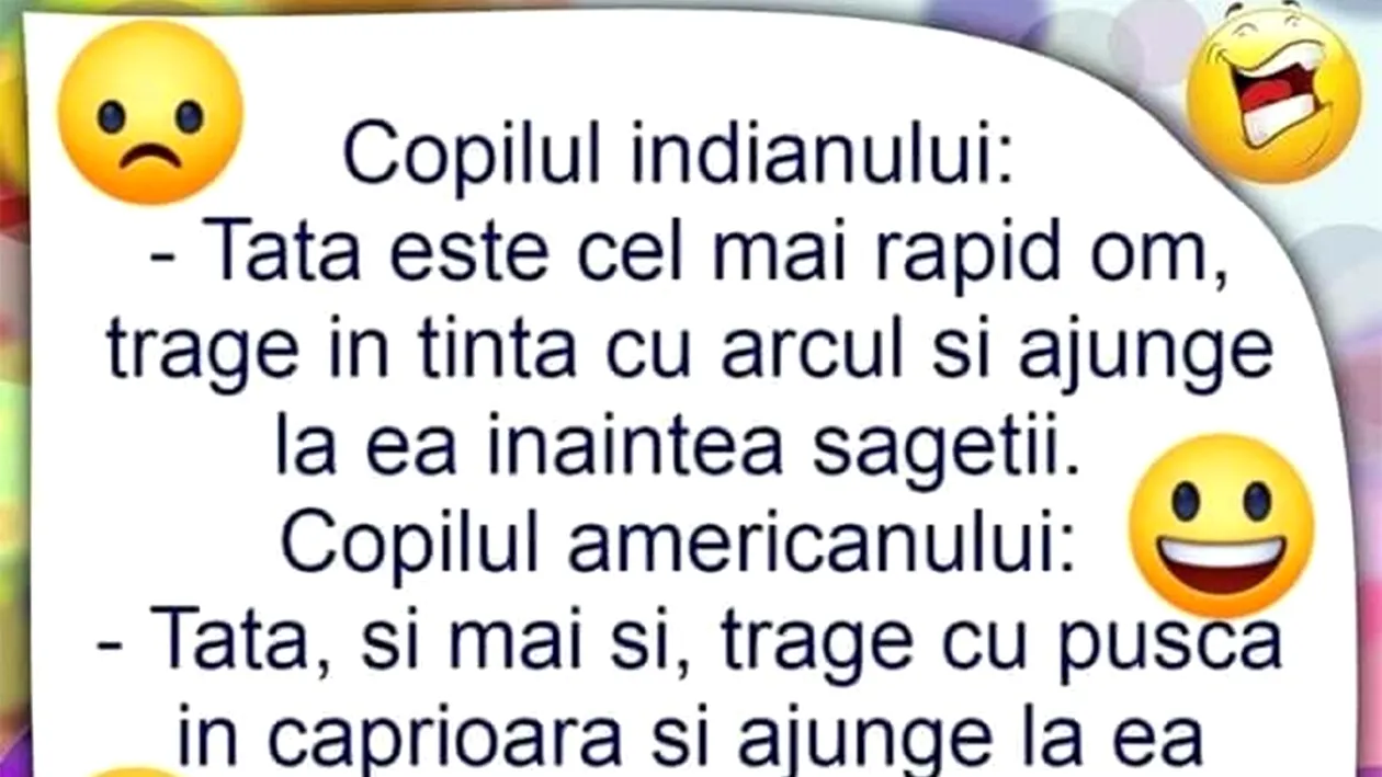 BANCUL ZILEI | Tata trage la țintă cu arcul și ajunge la ea înaintea săgeții